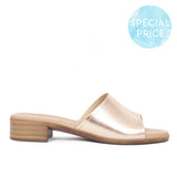 Blog Pantolette Absatz CONFORT GEL Gold Pink -Special Price-